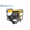 Rated Power 6kw Small Portable Generators Open Type Fuel High Efficient