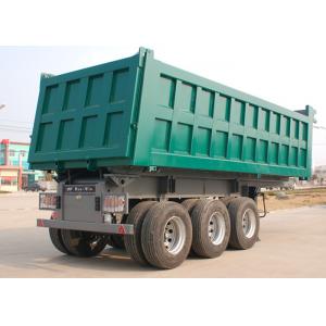 China 3 Axle Dump Truck Trailer 26M3 - 30M3 45 Ton Color Customised For Mineral wholesale
