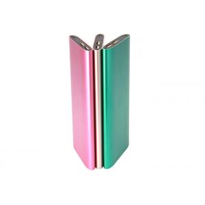 China Ultra Thin Slim Metal Power Bank 10000mAh With Color Printing Logo wholesale