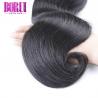 No Smell Brazilian Remy Human Hair , Human Hair Weft Bundles Body Wave