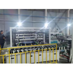 China Compact Floor Wrapping Machine Adhesive Packaging Machine supplier