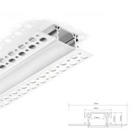 China 33*19mm Recessed Drywall Plaster Gypsum Led Aluminum Profile For LED Strip on sale