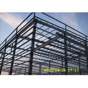 China Benin multi-span steel workshop building with big cannopy and parapet wholesale