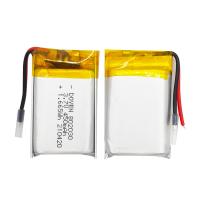 China Li Polymer Rechargeable Polymer Battery Pack 3.7V 450mAh on sale