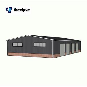 Metal Sheds Light Prefabricated Storage Building Warehouse Construction Materials