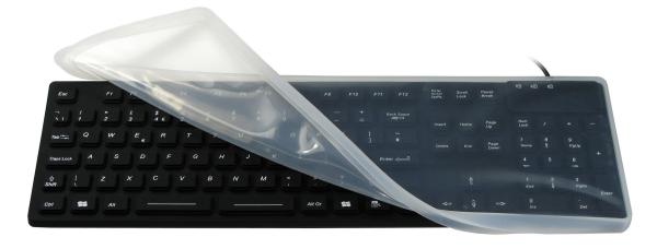 JH-IKB105M Industrial Flexible USB Keyboard with Membrane