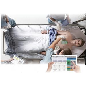 Los datos del rescate de la máquina del Cpr del corazón de Sunlife revisan el sistema informático CQT usando en las ambulancias del ccsme
