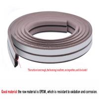 China EPDM Door And Window Weatherstrip Gap Blocker Insulation Seal Strip With Self Adhesive Tape on sale
