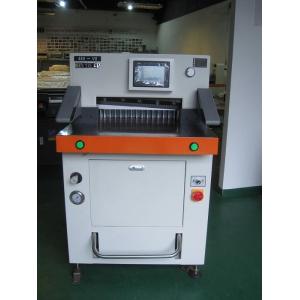 China Cortadora de papel A4 de DB-490V8-1 los 49cm con control de programa hidráulico wholesale