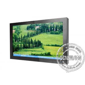 China 1366x 768 Wall Mount LCD Display 32 , LCD AD Board with Digital Photo supplier