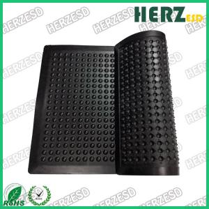 China Weight 1.8 / 3kg ESD Rubber Mat / Anti Fatigue Floor Mats Surface Resistance 10e3-10e9 Ohm supplier