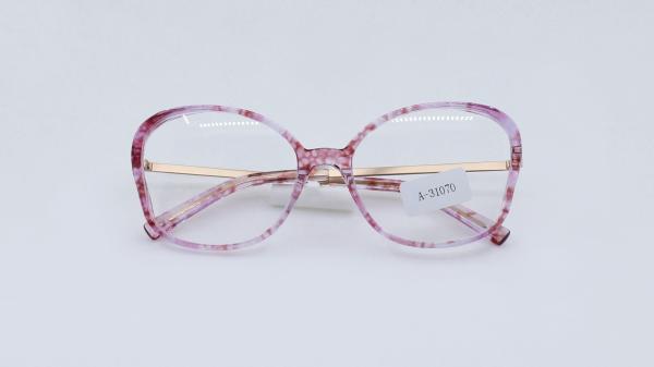 Oversized retro vintage Eyeglass Colorful handmade acetate optical frames for Women New designer 2019 super light