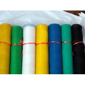 Easy Clean Plastic Nets For Windows Twisted Weave Custom Color ISO 9000