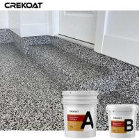 China Paint Flakes Epoxy Resin Floor Coating For Garage Basement Concrete on sale