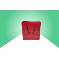 China OEM ODM Custom Paper Shopping Bags Wholesale Glossy/Matte Laminated on sale