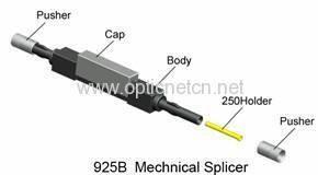 Durable Mechanical Splice , Fiber Optic Splicing 3.0 X 2.0 Mm Drop Cable