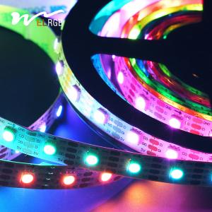 China 102 Leds Self Adhesive LED Strip 60 Pixel Self Adhesive Rope Lights supplier
