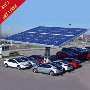 China Galvanized Steel PV Carport Solar Systems 1.4KN/M2 Max Snow Load Galvanized Surface wholesale