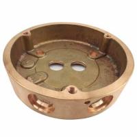 China RoHs Compliant Brass Flange Part CNC Machining for Industrial Applications on sale