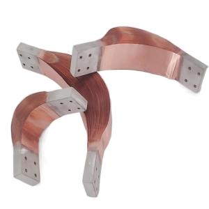 China Flexible Laminated Copper Bus Bar Connectors For Wind Driven Generator supplier