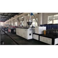 China Conical Double Extruder PVC Foam Board Extrusion Line , PVC Foam Board Making Machine on sale