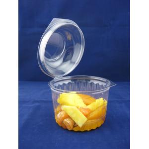 Salad Clamshell Packaging Plastic Food Storage Container 17oz