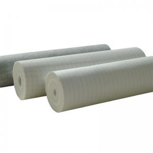 China White Polyester / PE Needle Punched Filter Cloth For Industrial Filtration supplier
