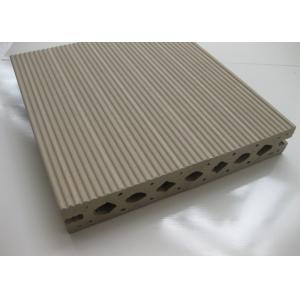 China Hollow Friendly WPC Composite Decking Groove Environmentally WPC Decking wholesale