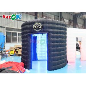 China Oxford Cloth Inflatable Photo Booth Enclosure Backdrop Portable Inflatable 360 Circular Photo Booth supplier