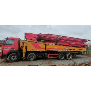 China Sany Used Concrete Pump Truck 62m Truck Mounted Concrete Pump Second Hand supplier