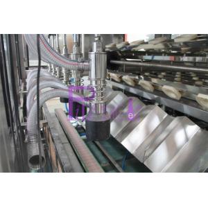 Belt Capping Type Wine Bottle Filler With Cap Lifter Level Filling Controlled