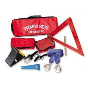 China 8 pcs auto emergency kit ,with warning triangle ,tow rope . supplier