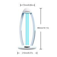 China Quartz Glass Tube Sterilization 254nm UV Disinfect Lamp on sale