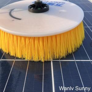 DDP Solar Panel Cleaning System with 3.5 Meters Telescopic Pole and Nylon Yarn Brush Head