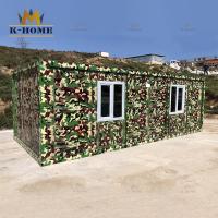 China Quick Construction Modular Military Barracks Prefab Camp Container Built Homes on sale