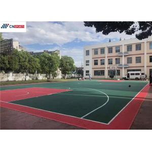 RoHS Outdoor Basketball Rubber Flooring Silicon Polyurethane
