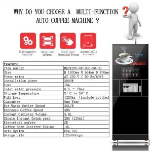 China Stainless Steel Coffee Vendo Machine For Office On Rent supplier