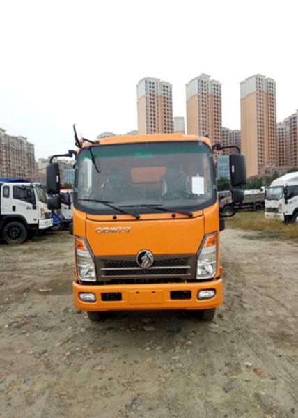 SINOTRUK CDW Mini Dump Truck With Yunnei Engine 110hp 5.4m3 Body Capacity