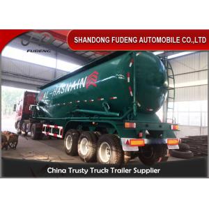 China 50 Cm Dry Bulk Carriers Bulk Cement Tanker Trailer , Cement Tank Trailer supplier