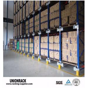 China High Density Pallet Shuttle Racking System Warehouse Rack And Shelf 2T supplier