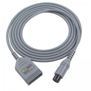 IVY Biomedical 590478 ECG Trunck Cable 4 Lead AHA 3.0Meters ECG Cable