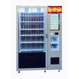 Pantalla táctil elegante del micrón de Juice Drink Vending Machine Snack de la fruta que vende