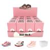 China Hot Selling Surprise Blind Box Fancy Packaging Keychain AJ Shoe Mold and Transparent Acrylic Boxes series theme 12 pairs wholesale