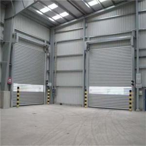 China Finished Aluminum Alloy Fast Rolling Garage Roller Shutter Door for Security for sale