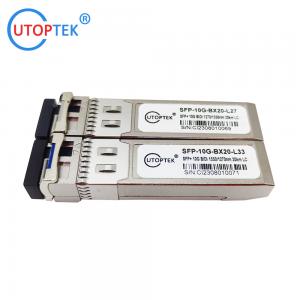 10G SFP+ BiDi 20km LC Tx1270/Rx1330nm DDM High quality 10g bidi 20km sfp module