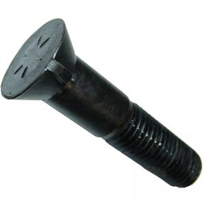 China Thread High Strength Plow Bolts Grade 5 Black 3/4 Inch wholesale