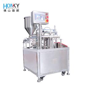 China Multi-Functional Automatic Paste Filling Machine with 10-100g Filling Range 0.41-0.6 MPA Air Pressure and 36-40 Bpm Speed wholesale