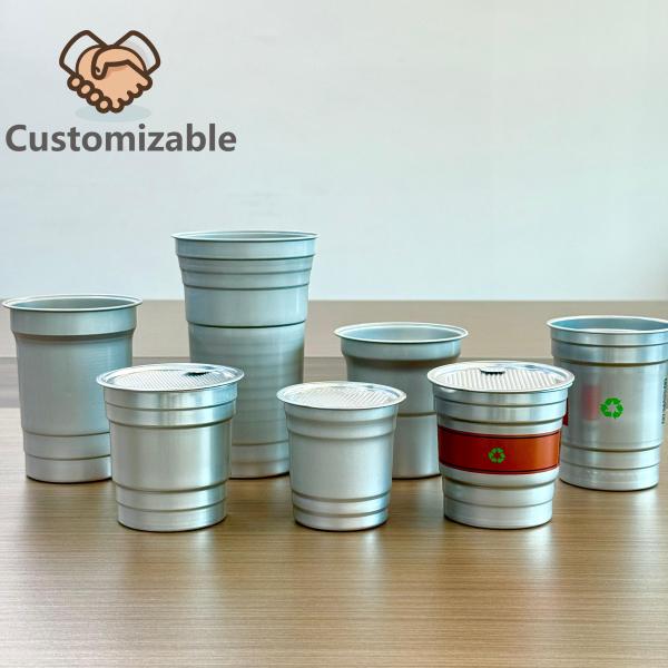 Customizable Aluminum Cups: Safe, Eco-Friendly, and High-Performance for Diverse Applications