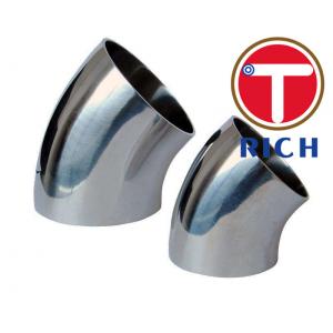 China Welding Tube Machining 45 Degrees Elbow Asme Standard Seamless Dn15 - Dn600 supplier