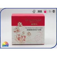 China Pink Customized Folding Carton Box 4c Printed Coated Paper Packaging on sale